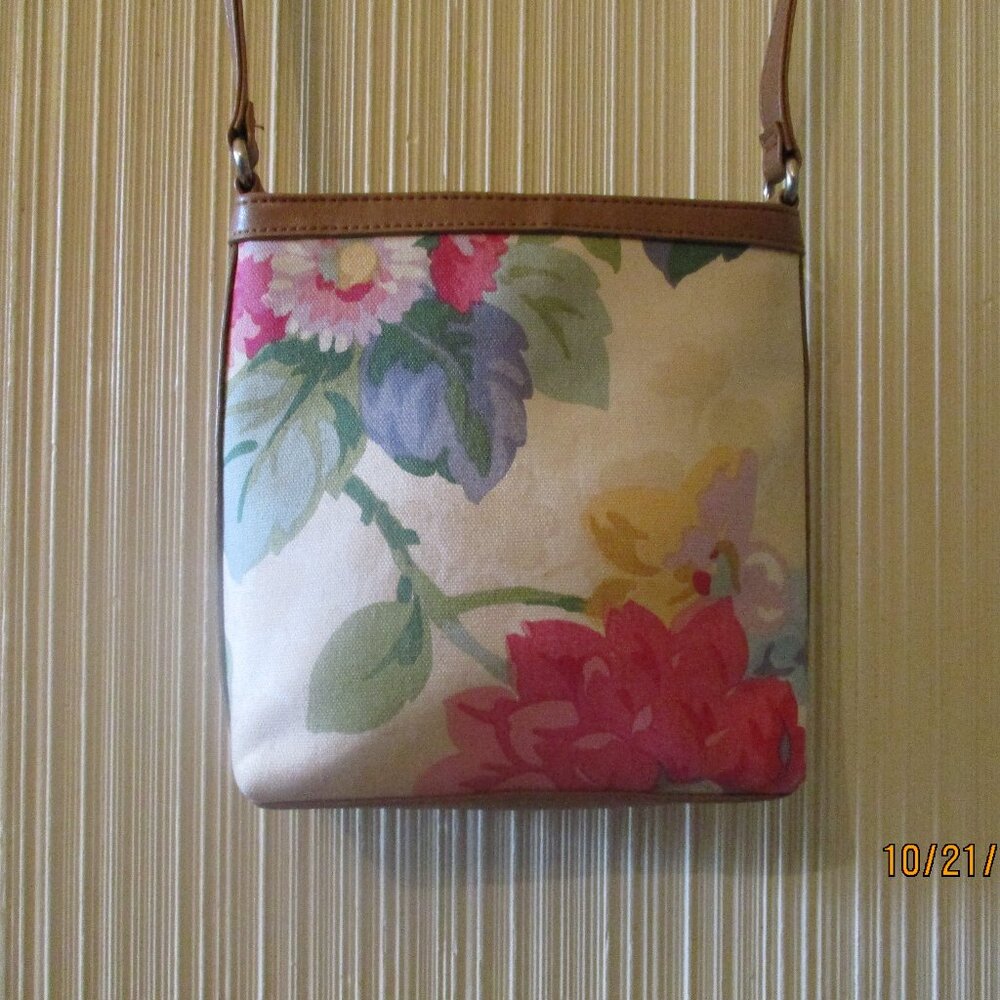 Fossil Crossbody Floral Bag